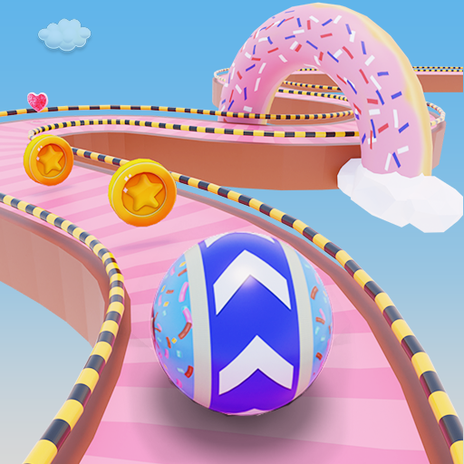 Candy Ball Run – Rolling Games