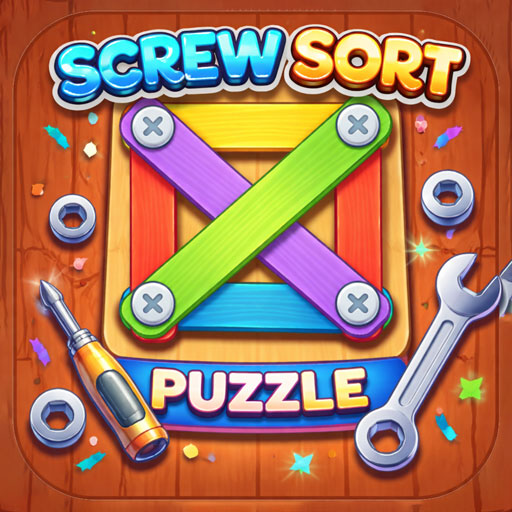 Screw Sort Puzzle Nuts & Bolts