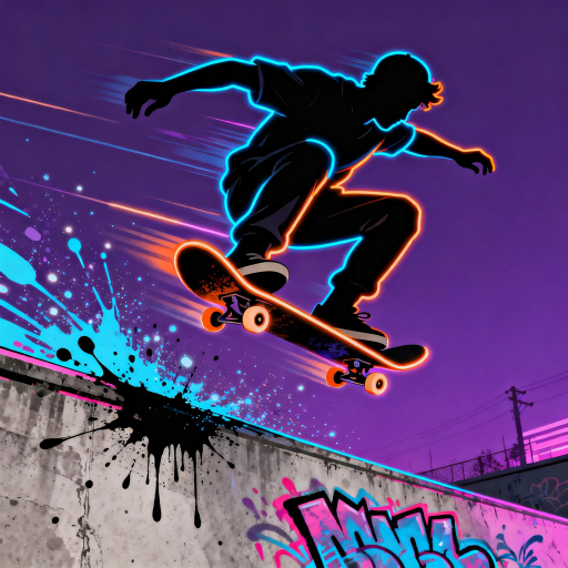 Urban Skate Stunt